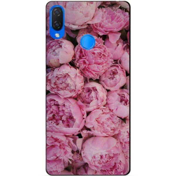 

Силиконовый бампер чехол Candy для ZTE Blade V9 с рисунком Розовые Пионы