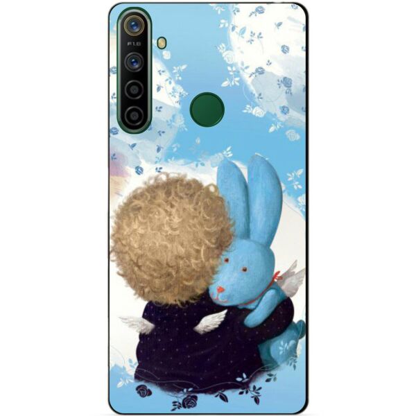 

Силиконовый чехол бампер Candy для Realme 5i с рисунком Зайка Гапчинская