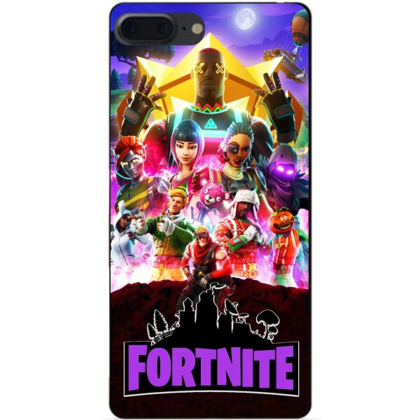 

Силиконовый бампер чехол Candy для Iphone 8 Plus с рисунком Fortnite Фортнайт