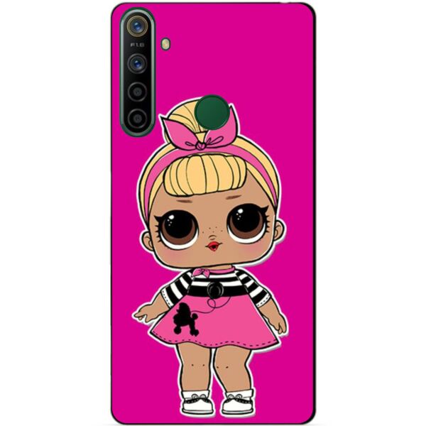 

Силиконовый чехол бампер Candy для Realme 5i с рисунком Кукла Лол