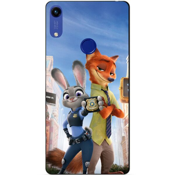 

Чехол силиконовый бампер Candy для Huawei Honor 8a Зверополис
