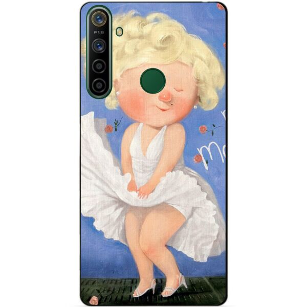 

Силиконовый чехол бампер Candy для Realme 5i с рисунком Монро Гапчинская