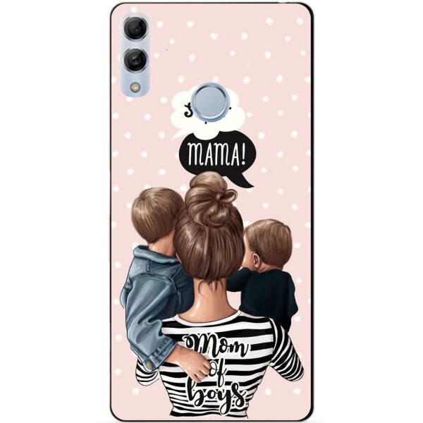 

Силиконовый чехол Candy для Huawei Honor 10 Lite Mom of boys