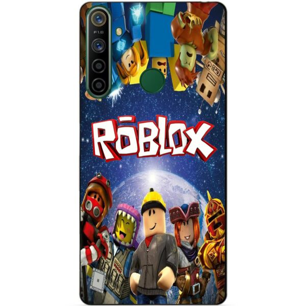 

Силиконовый чехол бампер Candy для Realme 5i с рисунком Роблокс