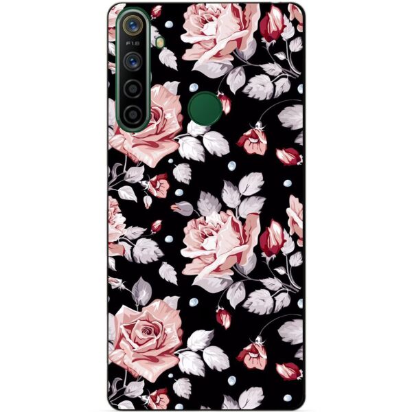 

Силиконовый чехол бампер Candy для Realme 5i с рисунком Розы