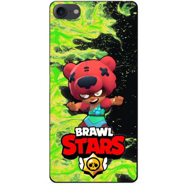 

Силиконовый бампер чехол Candy для Iphone 8 с Героем Brawl Stars Нита