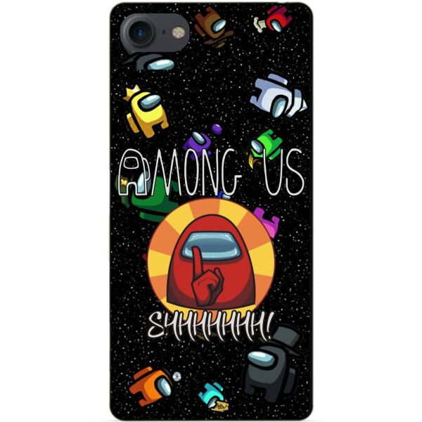 

Силиконовый бампер чехол Candy для Iphone 8 с рисунком Among Us