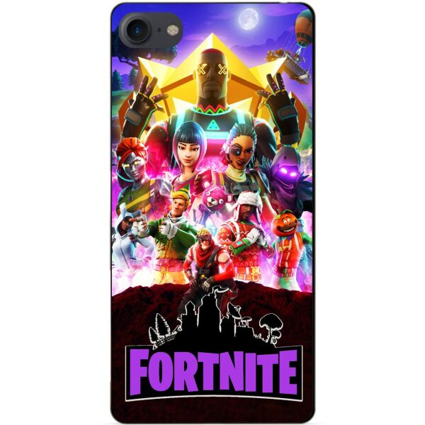 

Силиконовый бампер чехол Candy для Iphone 8 с рисунком Fortnite Фортнайт