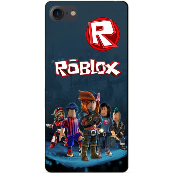 

Силиконовый бампер чехол Candy для Iphone 8 с рисунком Roblox