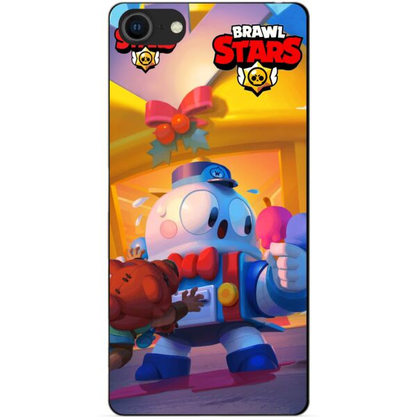 

Силиконовый бампер чехол Candy для Iphone SE 2020 Бравл Старс Веселые каникулы Лу