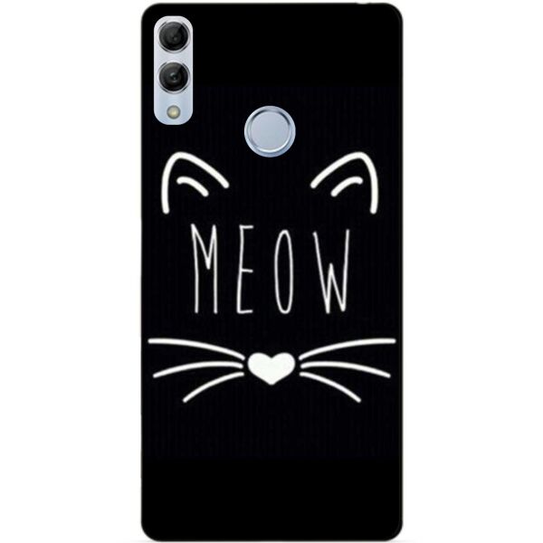 

Силиконовый чехол Candy для Huawei Honor 10 Lite с рисунком Мяу