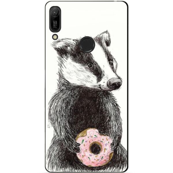 

Чехол силиконовый бампер Candy для Huawei Y6 Pro 2019 Барсук
