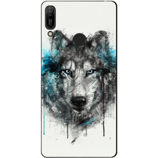 

Чехол силиконовый бампер Candy для Huawei Y6 Pro 2019 Волк