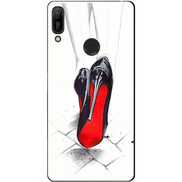 

Чехол силиконовый бампер Candy для Huawei Y6 Pro 2019 Лабутены