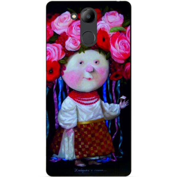 

Силиконовый чехол Candy для Huawei Honor 6с Pro с рисунком Украиночка Гапчинская