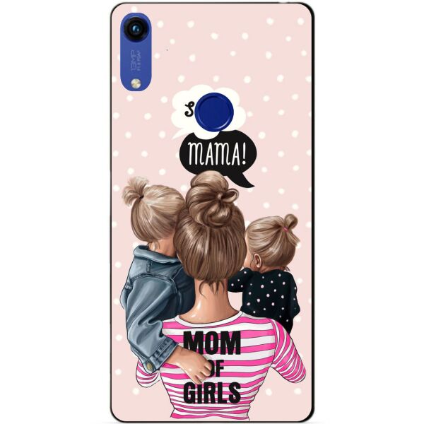 

Силиконовый чехол Candy для Huawei Honor 8a с рисунком Mom of Girls