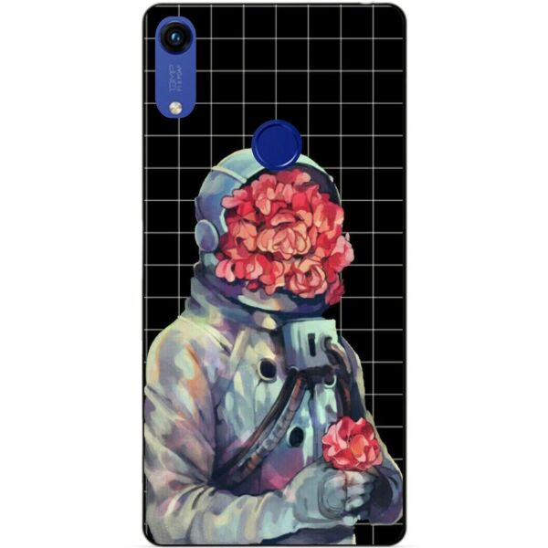 

Силиконовый чехол Candy для Huawei Honor 8a с рисунком Букет в шлеме
