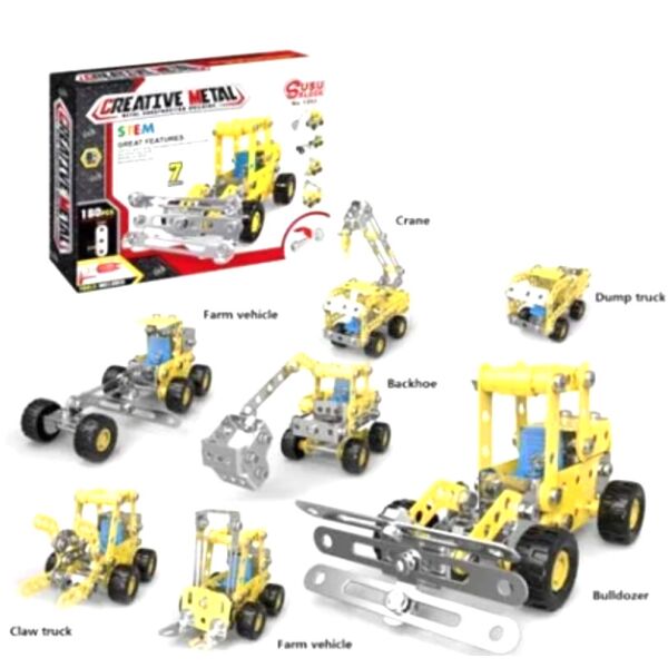 

Конструктор металлический, 180 деталей 1203 SuSu block (6952002407629)