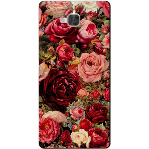 

Чехол силиконовый бампер Candy для Huawei Y6 Pro с рисунком Красные розы