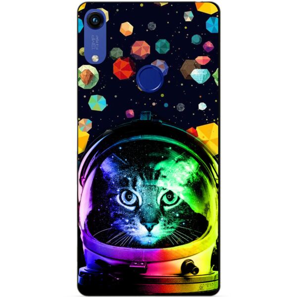 

Силиконовый чехол Candy для Huawei Honor 8a с рисунком Кот в шлеме