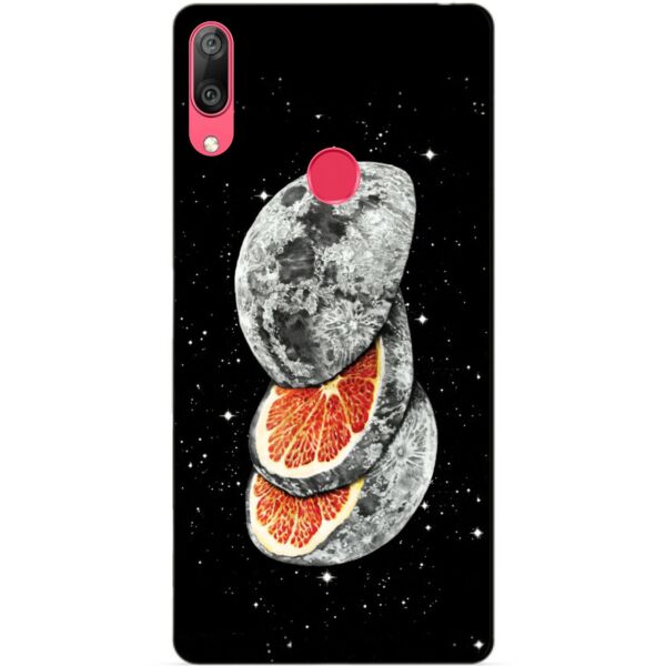 

Чехол силиконовый бампер Candy для Huawei Y7 2019 Апельсин