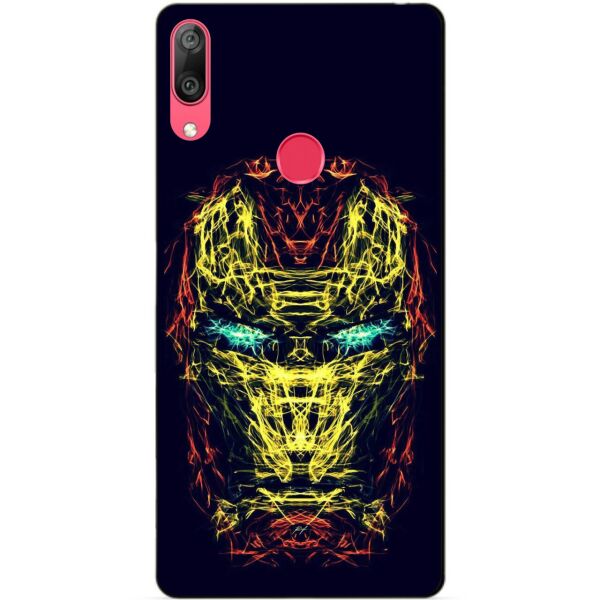 

Чехол силиконовый бампер Candy для Huawei Y7 2019 Железный человек