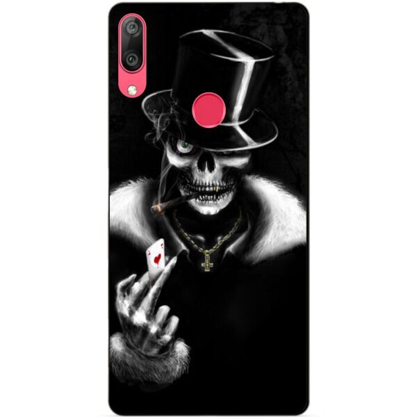 

Чехол силиконовый бампер Candy для Huawei Y7 2019 Карта