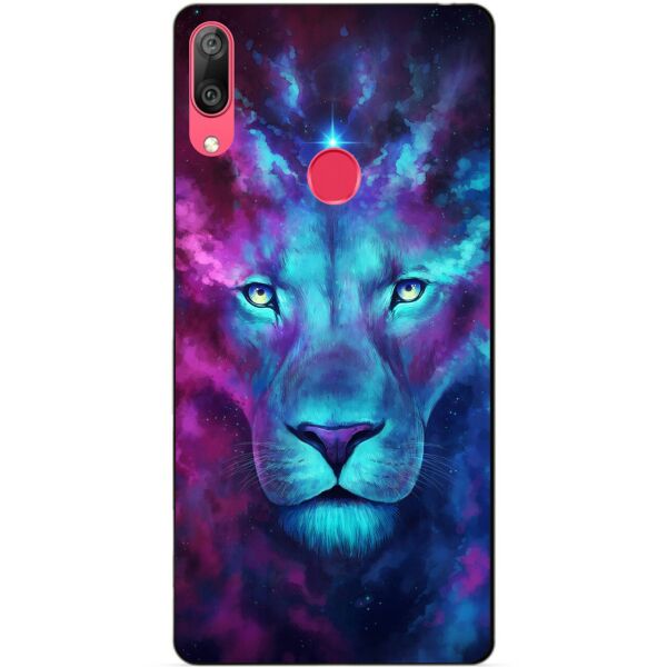 

Чехол силиконовый бампер Candy для Huawei Y7 2019 Космический лев