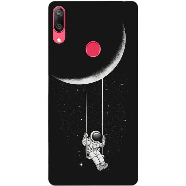 

Чехол силиконовый бампер Candy для Huawei Y7 2019 Лунные качели