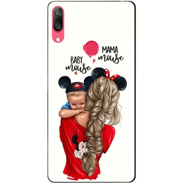 

Чехол силиконовый бампер Candy для Huawei Y7 2019 Мама и малыш