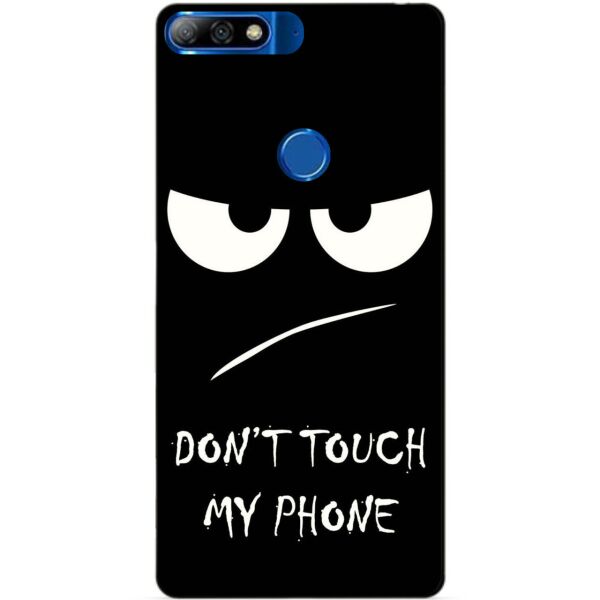 

Чехол силиконовый бампер Candy для Huawei Y7 Prime 2018 с рисунком Dont Touch