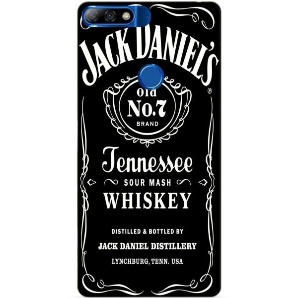 

Чехол силиконовый бампер Candy для Huawei Y7 Prime 2018 с рисунком Jack Daniels