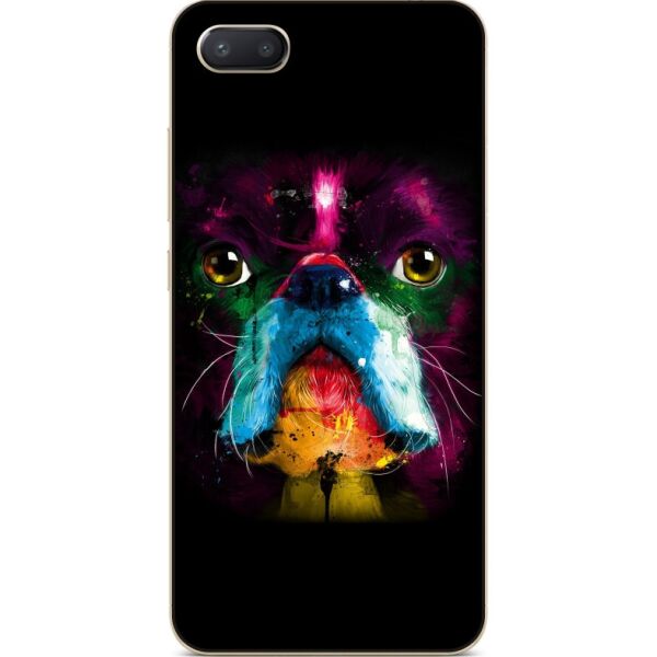 

Чехол силиконовый бампер Candy для Iphone 6 Plus с рисунком Бульдог