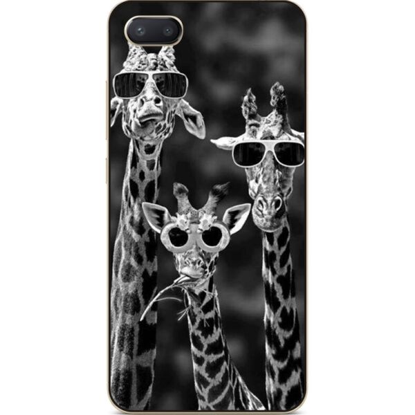 

Чехол силиконовый бампер Candy для Iphone 6 Plus с рисунком Жирафы