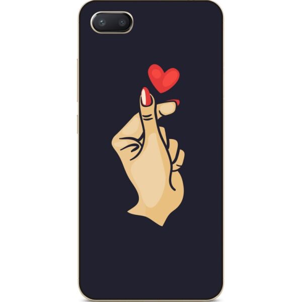

Чехол силиконовый бампер Candy для Iphone 6 Plus с рисунком Знак и любви