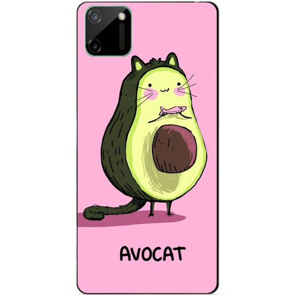 

Силиконовый чехол бампер Candy для Realme C11 с рисунком Avocat