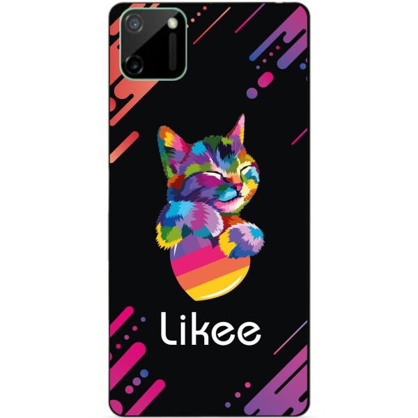

Силиконовый чехол бампер Candy для Realme C11 с рисунком Likee