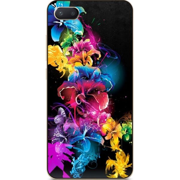 

Чехол силиконовый бампер Candy для Iphone 8 plus с рисунком Лилии