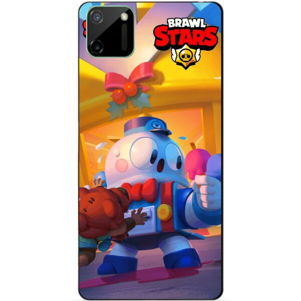 

Силиконовый чехол бампер Candy для Realme C11 с рисунком Бравл Старс Веселые каникулы Лу