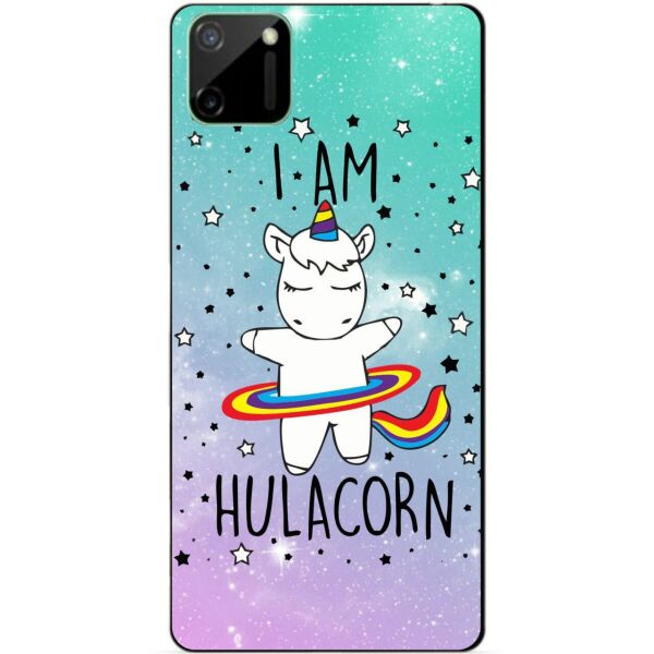 

Силиконовый чехол бампер Candy для Realme C11 с рисунком Единорог