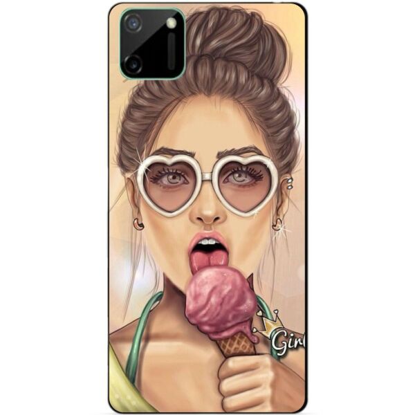 

Силиконовый чехол бампер Candy для Realme C11 с рисунком Мороженое