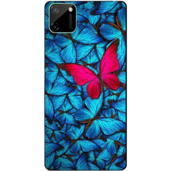 

Силиконовый чехол бампер Candy для Realme C11 с рисунком Мотыльки