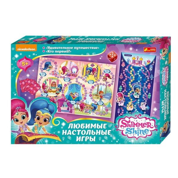 

Настольная игра. 2в1. Шиммер и Шайн 17190008Р (2000902119624)