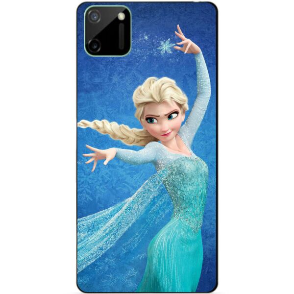 

Силиконовый чехол бампер Candy для Realme C11 с рисунком Эльза
