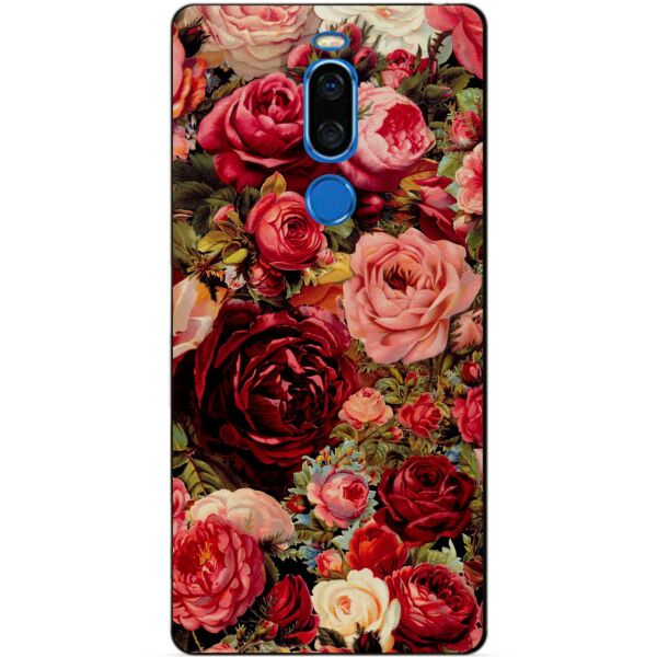 

Чехол силиконовый бампер Candy для Meizu X8 с рисунком Розы