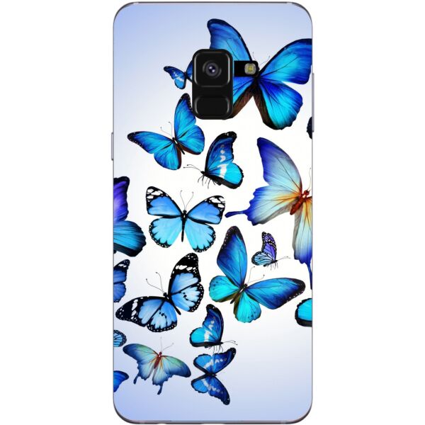 

Чехол силиконовый бампер Candy для Samsung A8 Galaxy A530 Бабочки 04