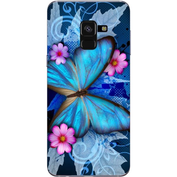 

Чехол силиконовый бампер Candy для Samsung A8 Galaxy A530 Бабочки 05