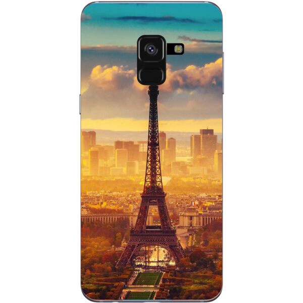 

Чехол силиконовый бампер Candy для Samsung A8 Galaxy A530 Города 12