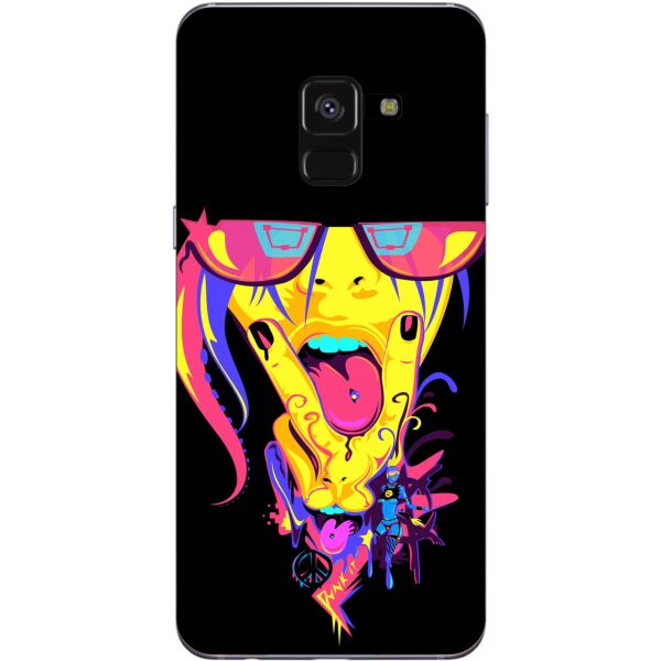 

Чехол силиконовый бампер Candy для Samsung A8 Galaxy A530 Креатив 01