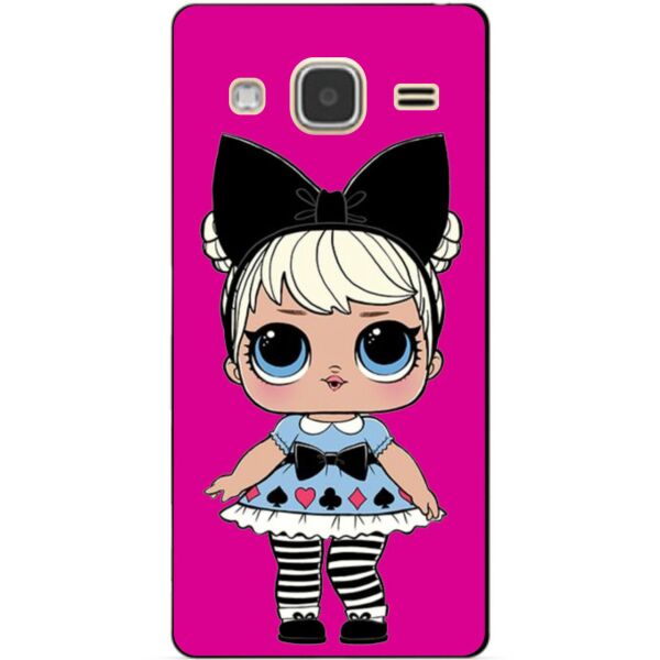 

Чехол силиконовый бампер Candy для Samsung Galaxy J3 J300 с рисунком Куколка LOL